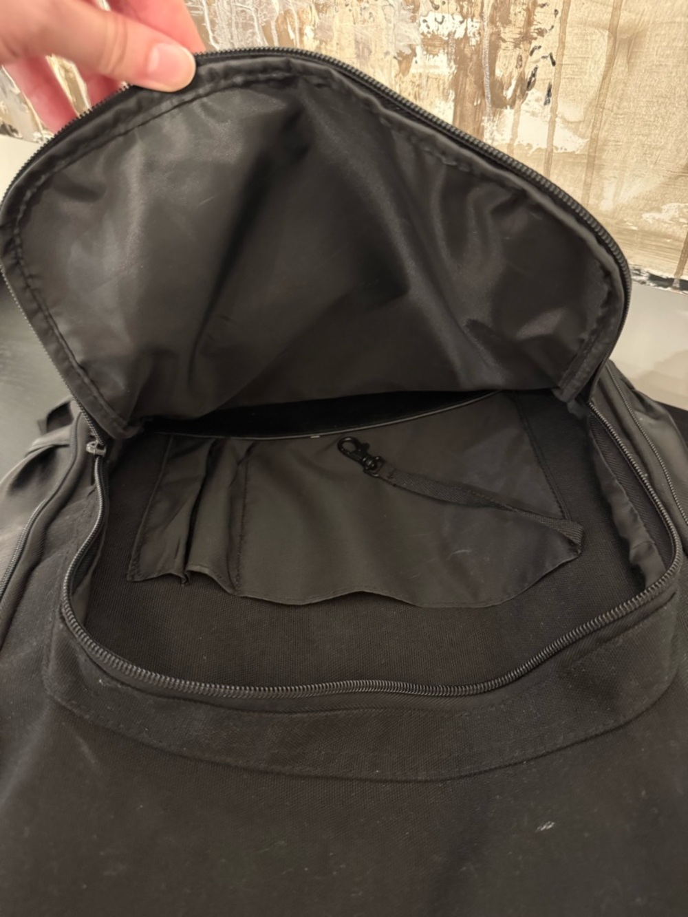 BEIS Black Everyday Backpack - Picture 10 of 16